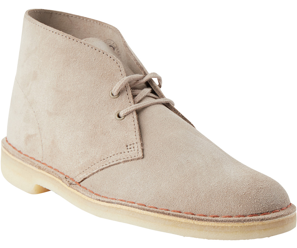Ørkenstøvlen Clarks: 800 kr.