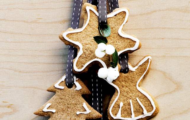 Julebag: Ingefærkager med spiselig julepynt