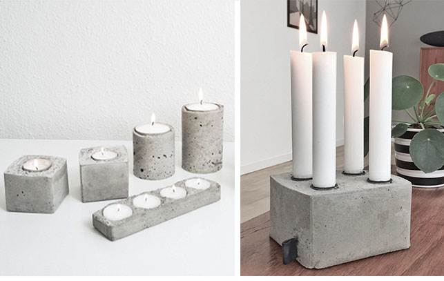 DIY: ideer i beton i beton </strong>DIY: 10 ideer i beton - Boligliv - ALT.dk