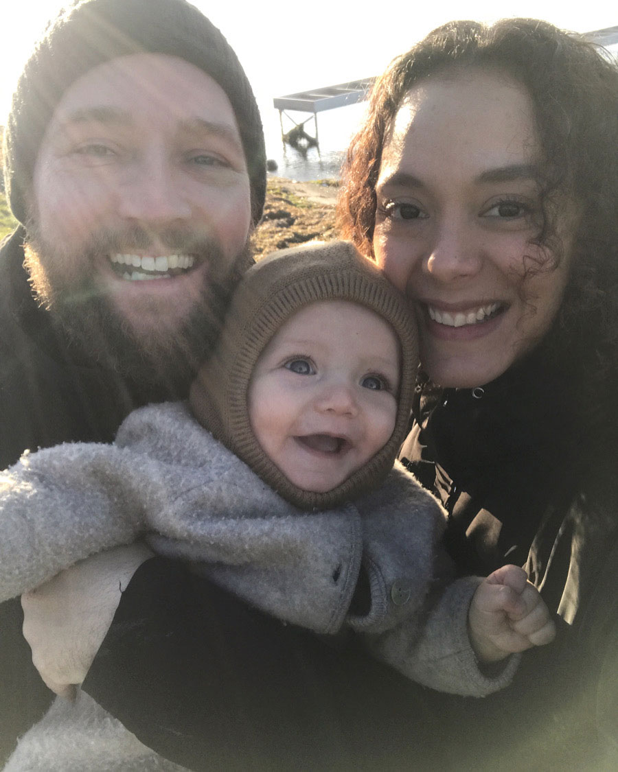 Første gang Leonarda, Christian og Marley oplevede Falsled, var det i en tyk dis på en grå himmel, og alligevel blev de lidt tryllebundet.