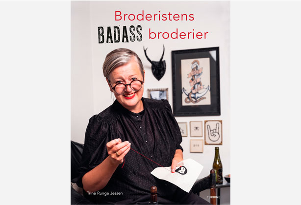 Bog "Broderistens badass broderier" 