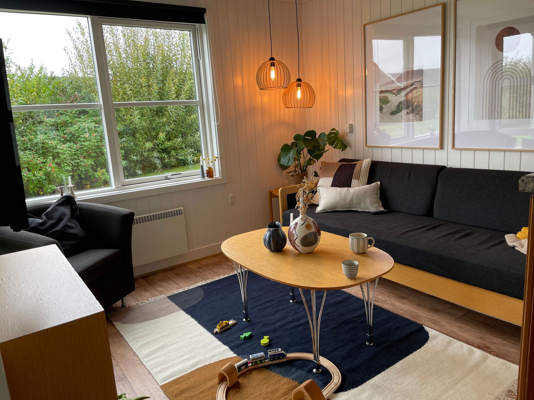 Stuen efter.