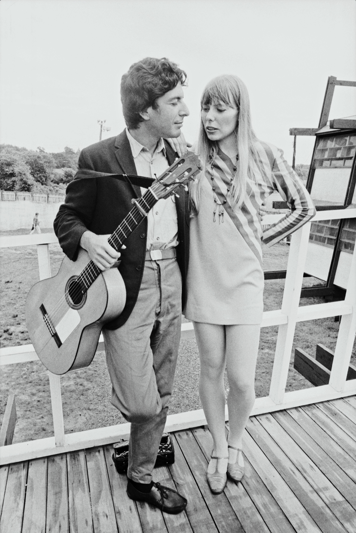 Joni Mitchell og Leonard Cohen