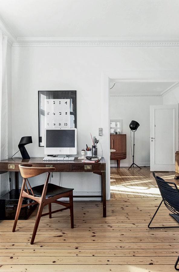 Boligindretning arbejdsbord